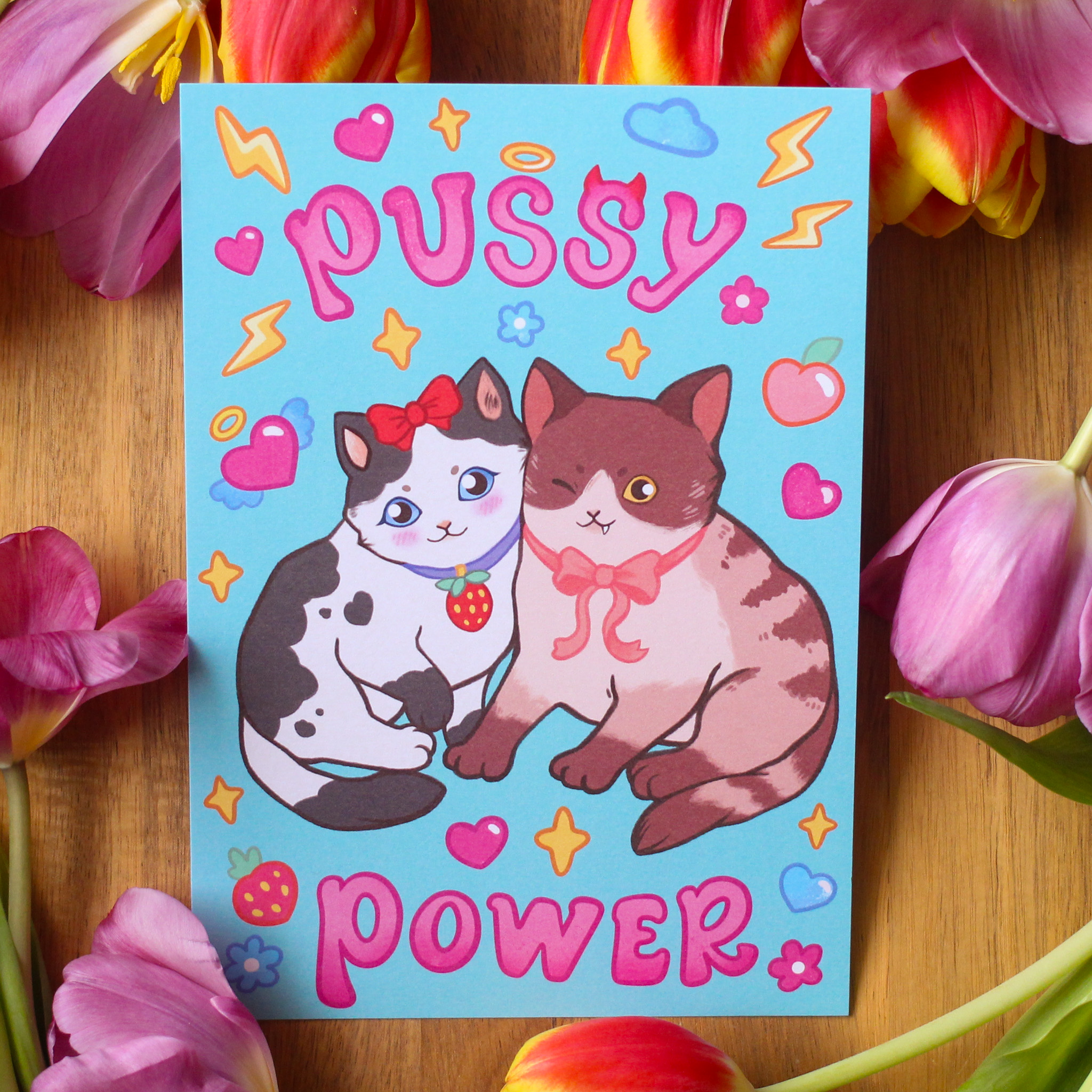Pussy Power Taideprintti