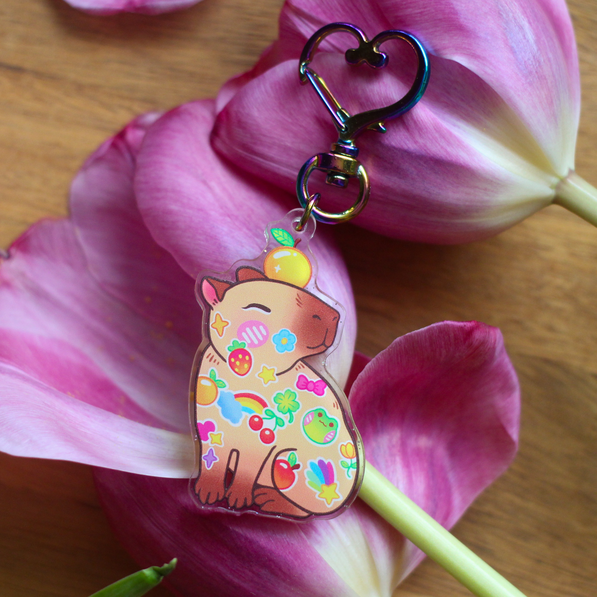 Stickerbara Glitter-avaimenperä - Image 2