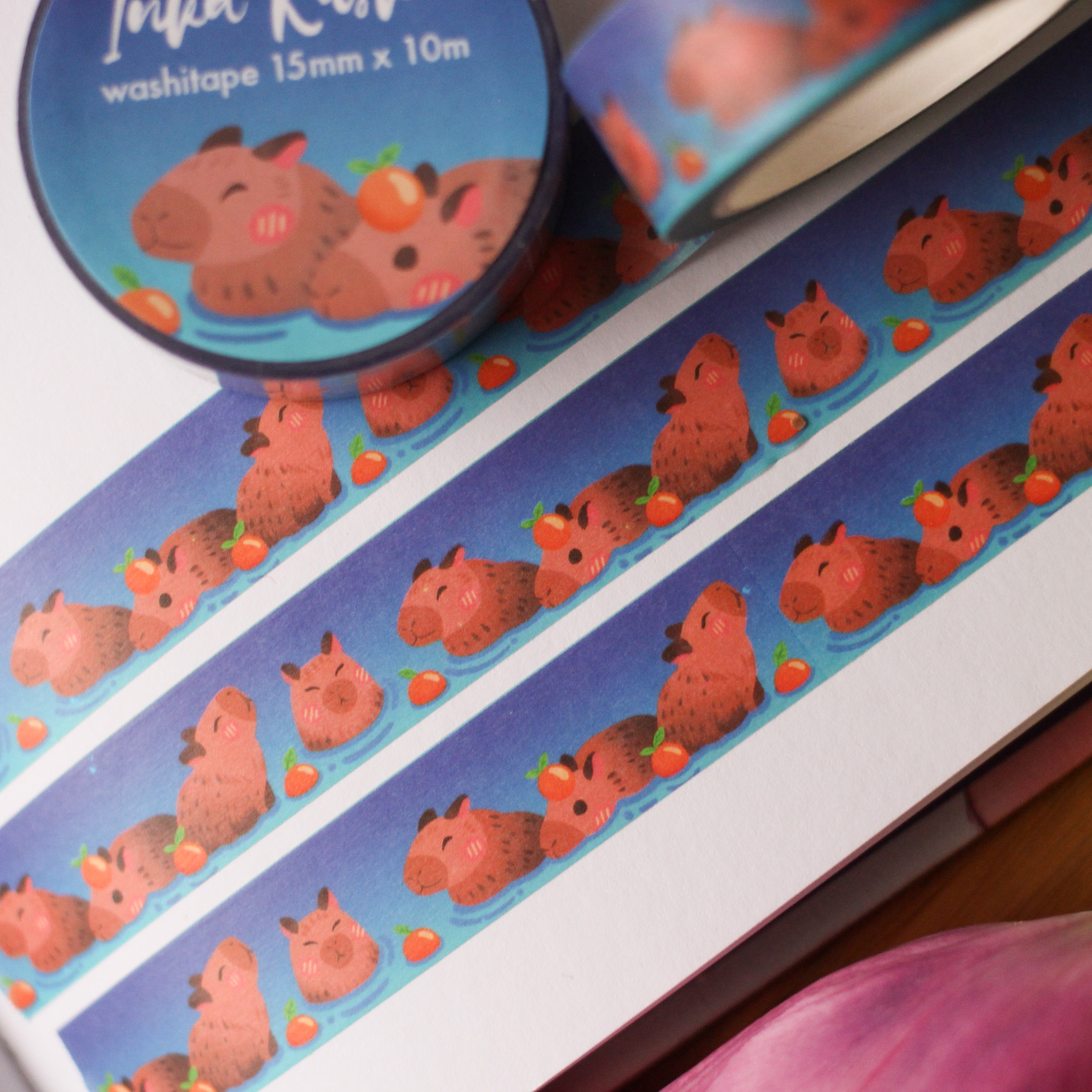 Capybara Onsen Washiteippi