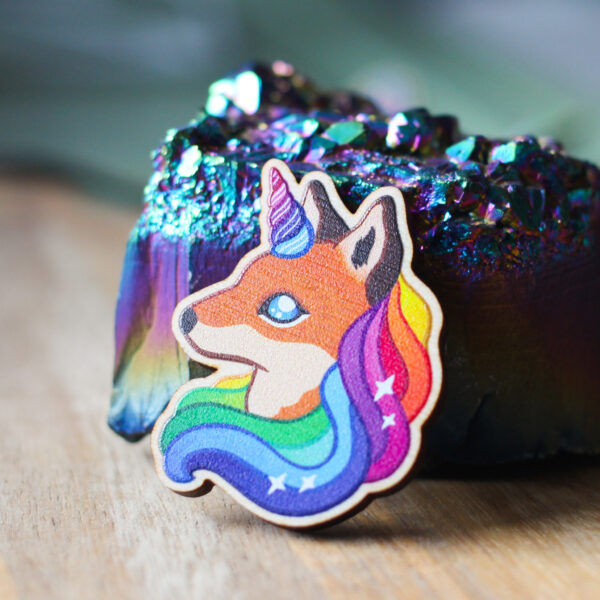 Unicorn Fox Pinssi