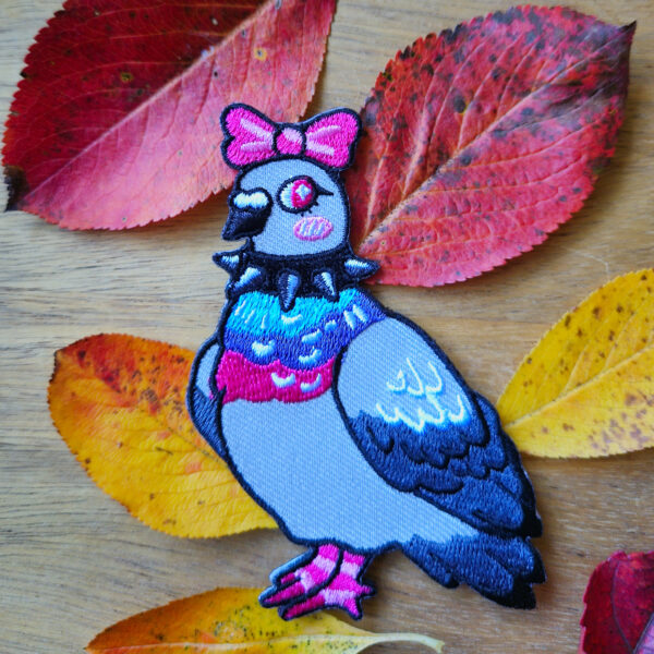 Punk Pidgeon Kangasmerkki